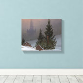 Winter Landscape, 1811, van Caspar David Friedrich Canvas Afdruk (Insitu (Houten vloer))