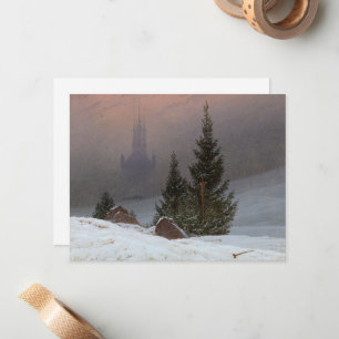 Winter Landscape, 1811, van Caspar David Friedrich Notitiekaartje