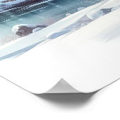 Winter Landscape Art Poster (Hoek)