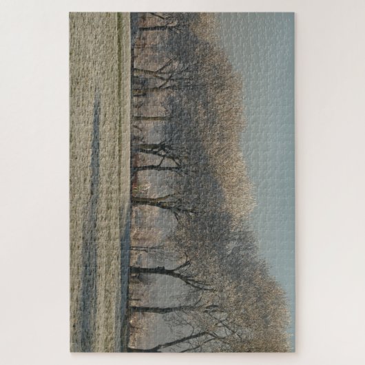 Winter landscape legpuzzel (Verticaal)
