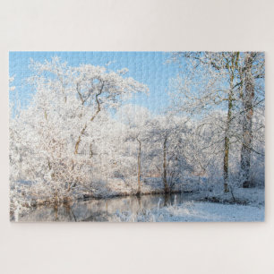 Winter Landscape Photo, 1014 pieces Jigsaw Puzzle