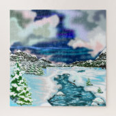 Winter Landscape Puzzle Legpuzzel (Verticaal)