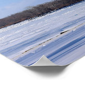 Winter Landschap Poster (Hoek)