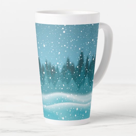 Winter Latte Mok (Rechterhoek)