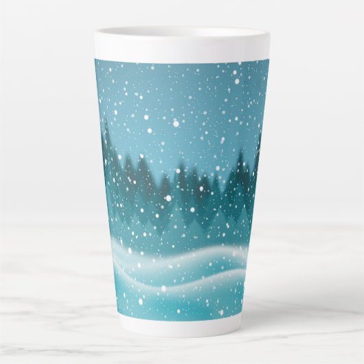 Winter Latte Mok (Voorkant)