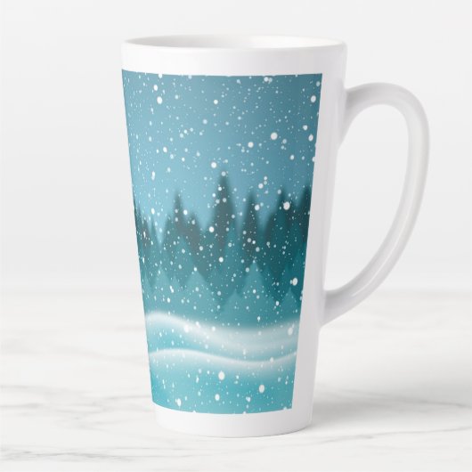 Winter Latte Mok (Rechts)