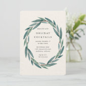 Winter Laurel | Vakantiegangers Kaart (Staand voorkant)