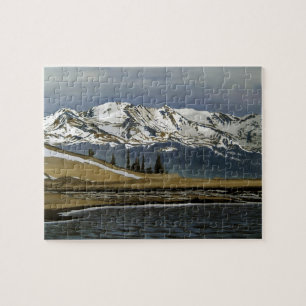 Winter Leadville Colorado Berglandschap Legpuzzel