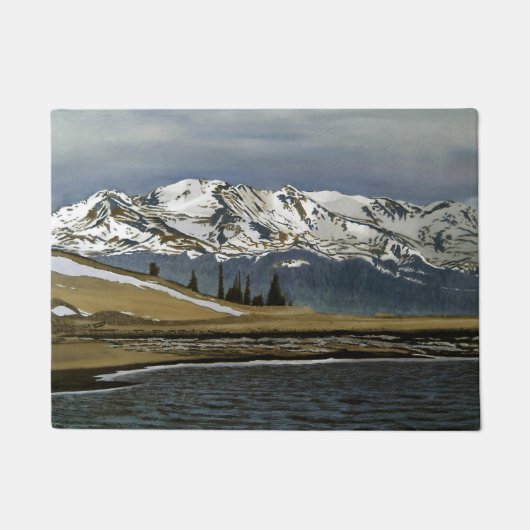 Winter Leadville Colorado — Landschap Deurmat (Voorkant)