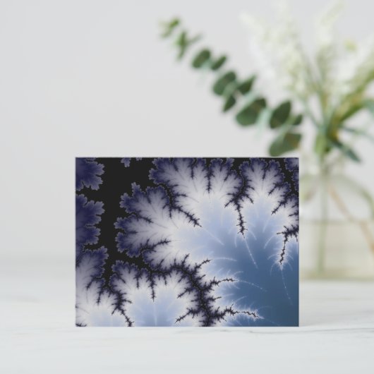 Winter Leaf Briefkaart (Staand voorkant)