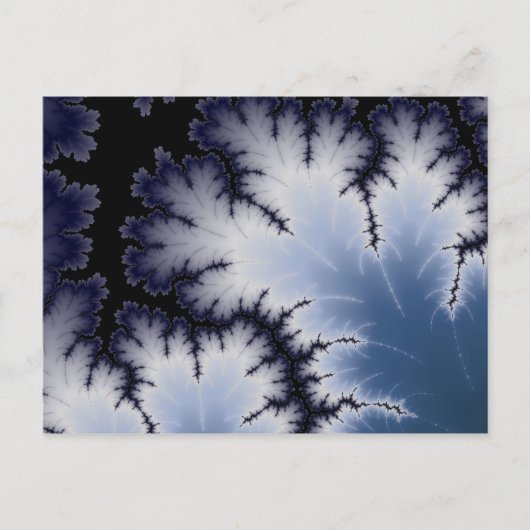 Winter Leaf Briefkaart (Voorkant)