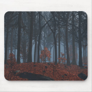 Winter Leaves Mousepad Muismat