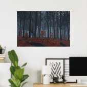 Winter Leaves Print (Thuiskantoor)