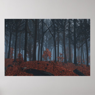 Winter Leaves Print
