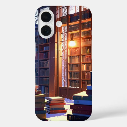 Winter Library Retreat Case-Mate iPhone Case (Achterkant)
