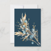 Winter Little Snowflake Clothesline Thank You (Achterkant)