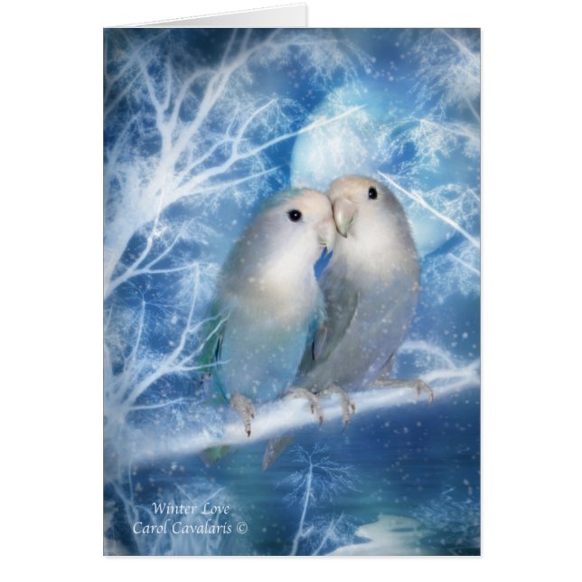 Winter Love Art Card (Voorkant)