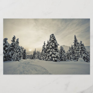 Winter Magic Briefpapier