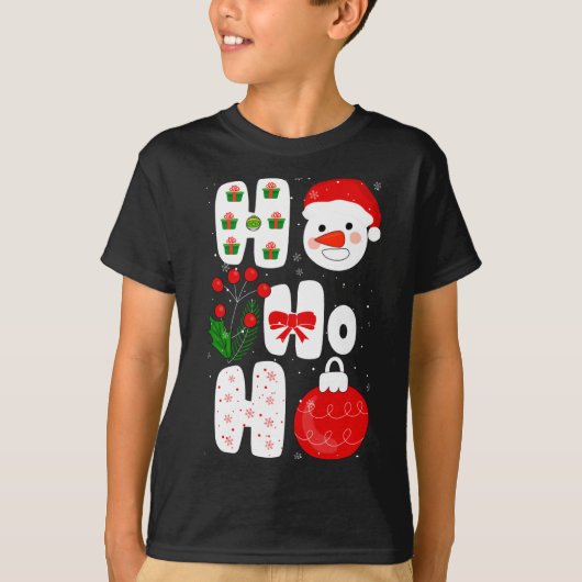 Winter Magic Design Retro Winter Christmas Vector T-shirt (Voorkant)