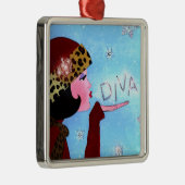"Winter Magic" DIVA Metalen Ornament (Rechts)