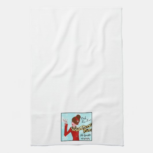 "Winter Magic" DIVA Serviette de cuisine (Vertical)