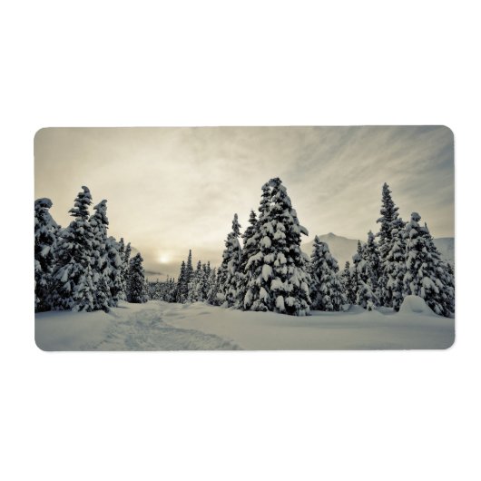 Winter Magic Etiket (Voorkant)