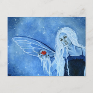 Winter Magic Fairy Briefkaart