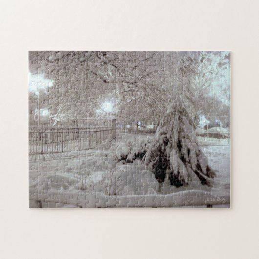 "Winter Magic" Jigzaag Puzzle Legpuzzel (Horizontaal)