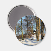 winter magneet (Voorkant / Achterkant)