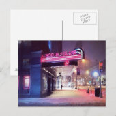 Winter Marquee Briefkaart (Voorkant / Achterkant)