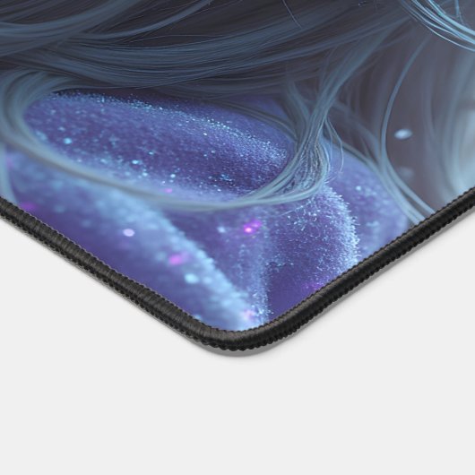 Winter meisje met ogen Computer pad (Hoek)