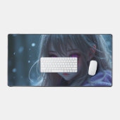 Winter meisje met  ogen Computer pad (Keyboard & Muis)