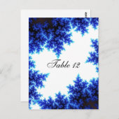 Winter Met tafelzitplaatsen Briefkaart (Voorkant / Achterkant)