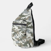 Winter Military Camouflage Pattern Sling Bag (Rechterhoek)