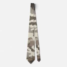 Winter Military Camouflage Pattern Stropdas