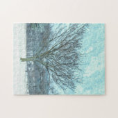 Winter Mimosa Painterly Legpuzzel (Horizontaal)