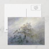 Winter Mist op de bergen 1808 Briefkaart (Voorkant / Achterkant)