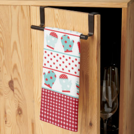 Winter Mittens Microfiber Kitchen Towel Theedoek