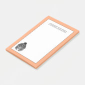 Winter Mode Ready Tiger | Jouw namen toevoegen Post-it® Notes (Schuin)