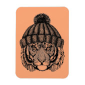 Winter Mode Ready Tiger Magneet (Verticaal)