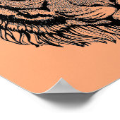 Winter Mode Ready Tiger Poster (Hoek)