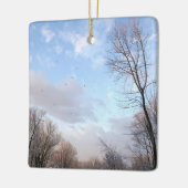 Winter Morning I Keramisch Ornament (Links)