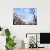 Winter Morning I Poster (Thuiskantoor)
