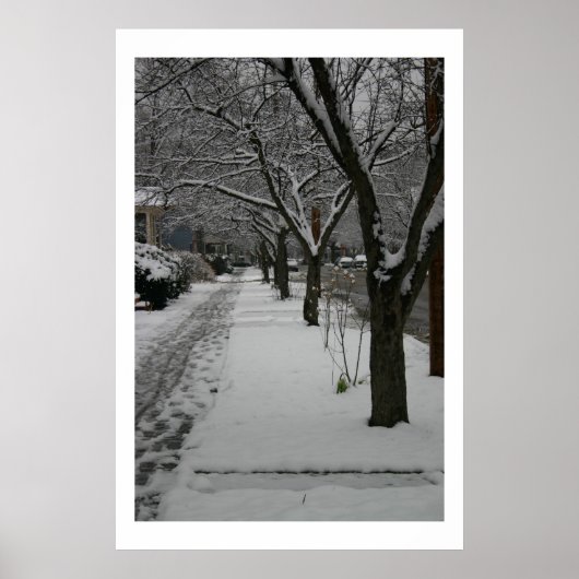 Winter Morning Poster (Voorkant)
