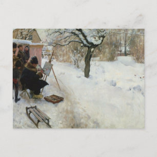 Winter Motif Åsögatan Briefkaart