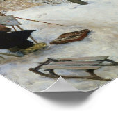 Winter Motif Åsögatan Poster (Hoek)