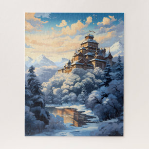 Winter Mountain Fortress puzzel