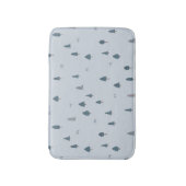 Winter Mountain Theme Nursery Badkamermat voor Jon Badmat (Voorkant Verticaal)