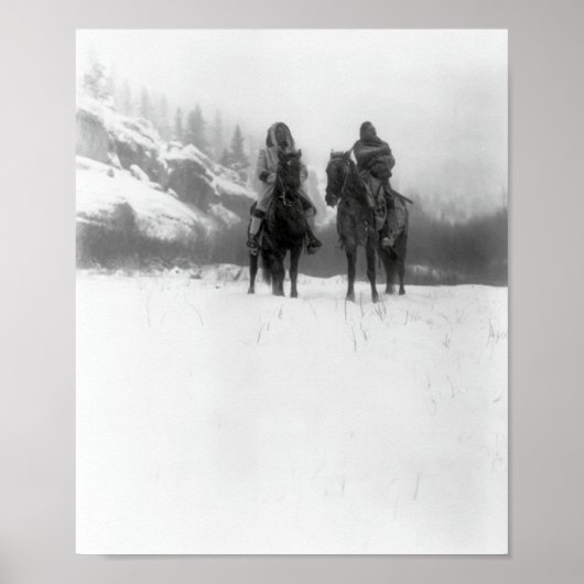 WINTER MOUNTAIN TREK 1908 POSTER (Voorkant)