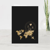 Winter Mountain Wedding Destination Passport (Achterkant)